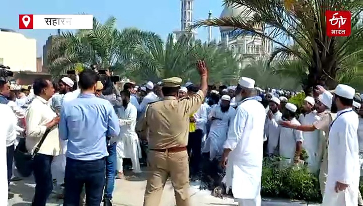 अफगानिस्तान के विदेश मंत्री अमीर खान मुत्तकी का दारुल उलूम देवबंद में स्वागत, मुत्तकी को देखने के लिए उमड़ी भीड़