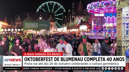 Oktoberfest de Blumenau completa 40 anos