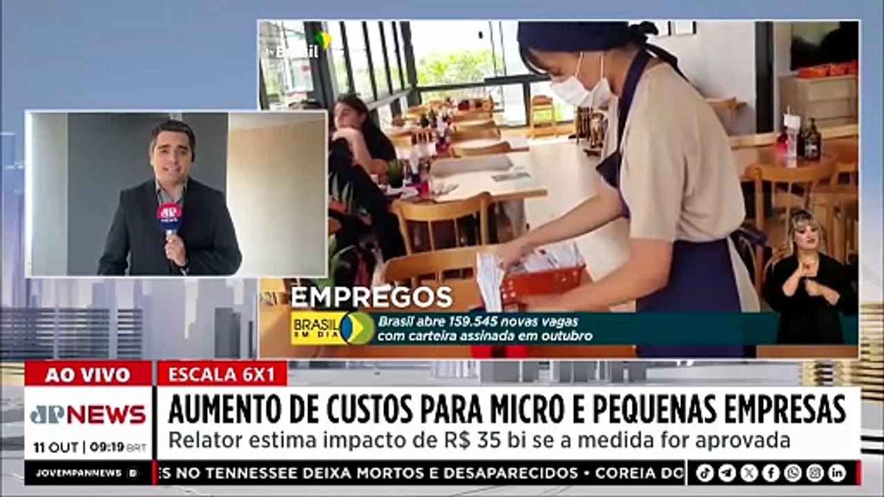 Escala 6x1: deputado alerta para aumento de custos para micro e pequenas empresas