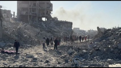 Il rientro dei palestinesi a casa: "Qui c'è solo distruzione"