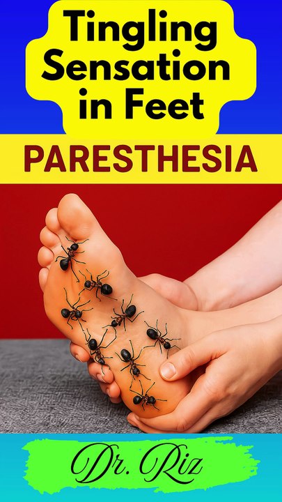 Why Do My Feet Tingle? 😱 Causes Explained | Dr. Riz #Tingling #NerveHealth #DrRiz #Paresthesia