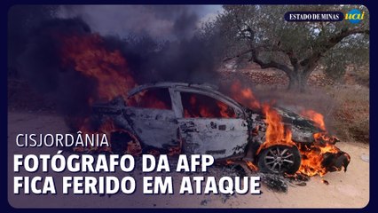 Fotógrafo de AFP fica ferido em ataque de colonos israelenses na Cisjordânia