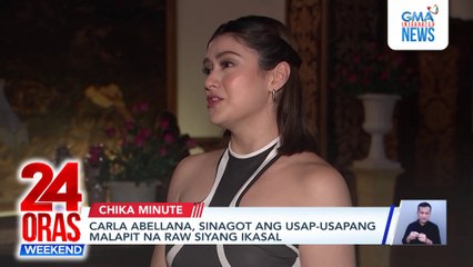 Carla Abellana invokes silence on marriage rumors | 24 Oras Weekend