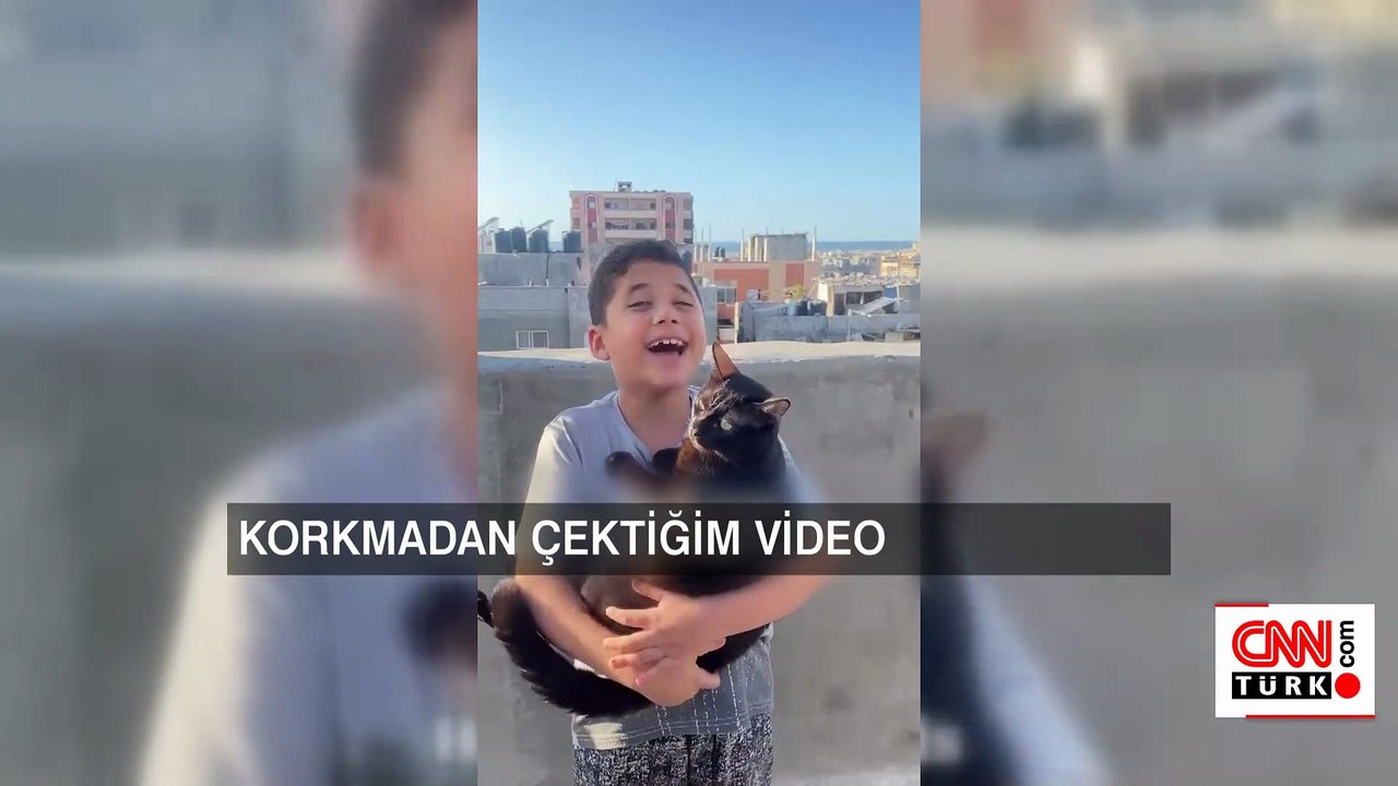 Gazzeli çocuktan barışın ilk sesi: “İki yıl son...