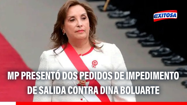 Dina Boluarte: Ministerio Público presentó dos pedidos de impedimento de salida contra la expresidenta