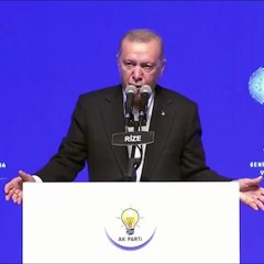 Erdoğan: Onlar belediyelere çökmüş tufeylilere çalışıyor