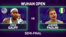 Gauff overcomes Paolini's power to make maiden Wuhan final