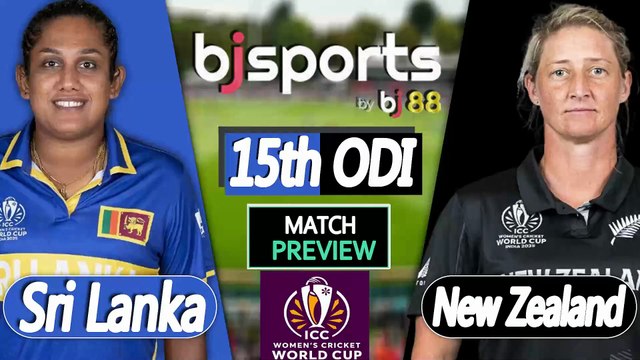 Women's World Cup 2025 | New Zealand Women vs Sri Lanka Women 15th ODI Match Preview |