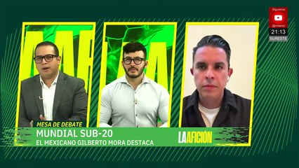 Gilberto Mora, el joven que destacó en el Mundial Sub-20