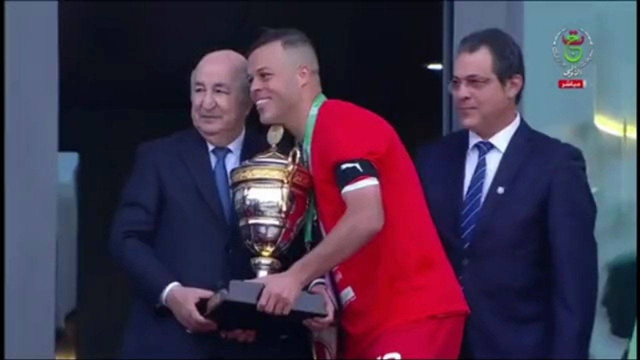2025 - Finale - CRB - MCA - تسليم كأس الجزائر