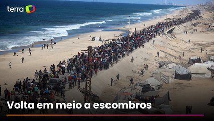 Palestinos retornam para casa no segundo dia de cessar-fogo entre Israel e Hamas