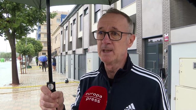 La dana Alice provoca lluvias torrenciales en la Comunidad Valenciana, Murcia y Baleares