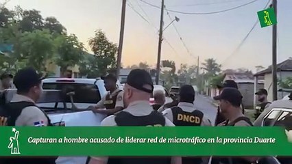 Capturan uno de los cabecillas del microtráfico en el municipio de Villa Riva, provincia Duarte