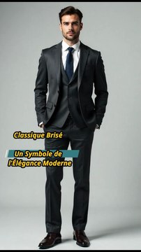 Classique Brisé _ L'Élégance Moderne des Affaires Redéfinie _ Guide Ultime du Style Masculin