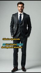 Clássico Quebrado_ Elegância Empresarial Moderna Redefinida _ Guia Definitivo de Estilo Masculino