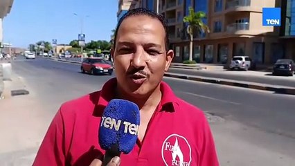 رسالة شكر من أهالي الغردقة للرئيس السيسي على جهودة المبذولة في وقف اطلاق النار في غزة