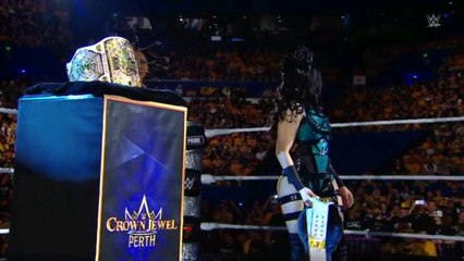 stephanie vaquer vs tiffany stratton full match WWE Crown Jewel