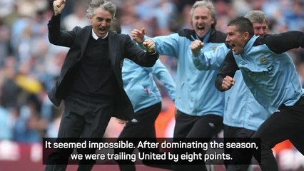 Mancini recalls 'crazy' end to title-winning season with Manchester City