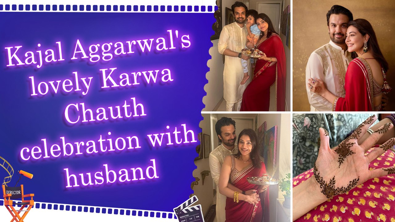 Kajal Aggarwal says 'grateful for the traditions that root us' as she celebrates Karwa Chauth