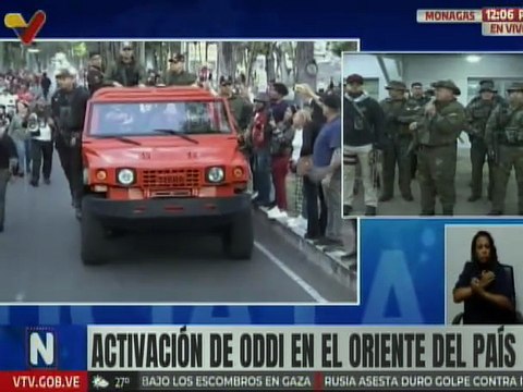 Vpdte. Sec. Diosdado Cabello realiza activación de los ODDI en el estado Monagas