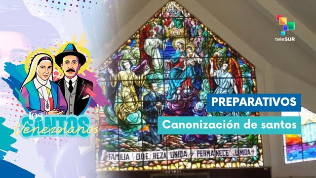 El pueblo se preparan para la canonización de santos venezolanos