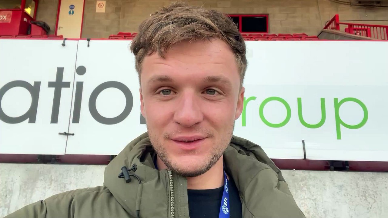 'Settle for a point' - George Bennett reacts to Walsall's 1-1 draw at Crawley