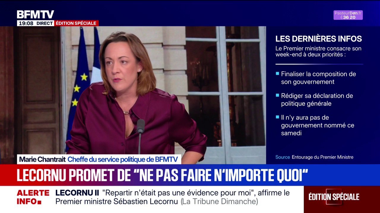 Reconduction de Sébastien Lecornu à Matignon: les Républicains prévoient une nouvelle réunion ce soir à 20h