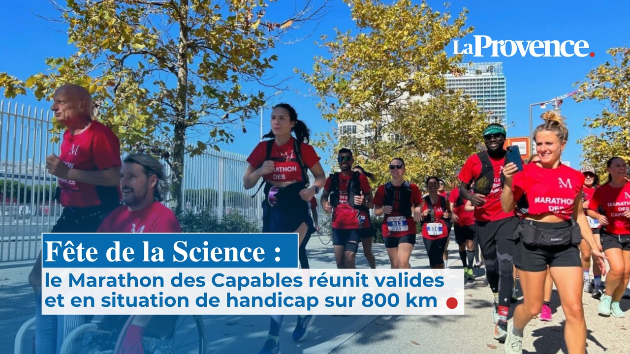 Paris à Marseille : le Marathon des Capables réunit valides et en situation de handicap sur 800 km