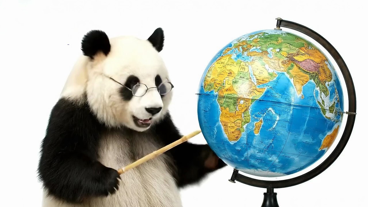 Panda Explains 360 Lines of Longitude | Geography for Kids 🐼🌎