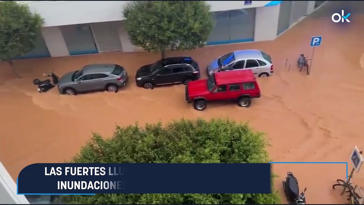 Las fuertes lluvias de la DANA Alice provoca graves inundaciones en Ibiza y en pueblos de Mallorca