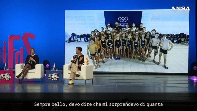 Federica Pellegrini e Matteo Giunta a Trento: il nostro stile libero