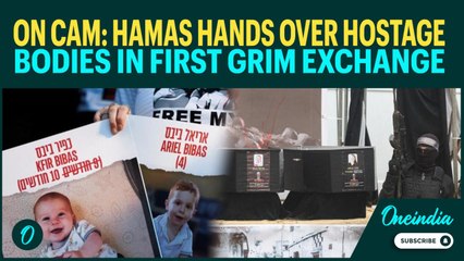 Hamas’ HEARTBREAKING Return of Hostage Bodies; SHOCKING Moment Bibas’ Family Bodies Given to Israel