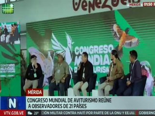 Instalado Congreso Mundial de Aviturismo con la participación de observadores de 21 países