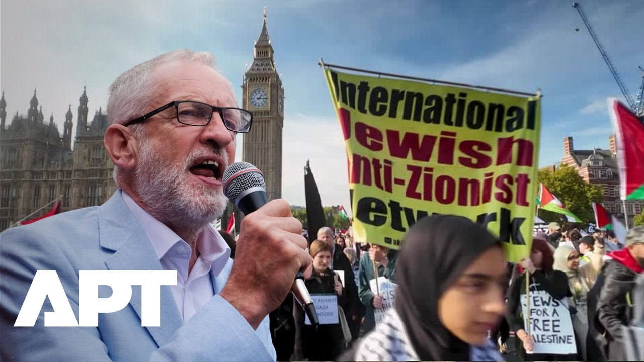 “No Bombs Falling Is a Step Forward”: Jeremy Corbyn Speaks at Massive Pro-Palestinian Protest | APT