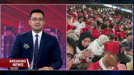 [FULL] Kemeriahan Suporter Timnas Indonesia di Stadion King Abdullah Jelang Laga Lawan Irak