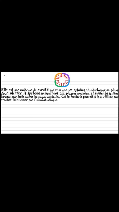 Un circARN pour traiter l’Alzheimer