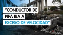 Accidente de pipa de gas fue por "falta de pericia y exceso de velocidad", afirma LA FGJCDMX