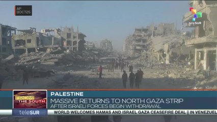 Palestine | Massive returns to north Gaza Strip after Israeli forces begin withdrawal