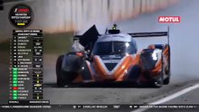IMSA 2025 Petit Le Mans Race Aj Muss Alvarez Hard Crash