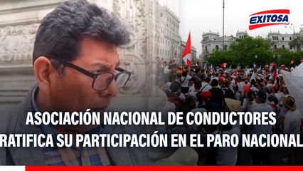 Asociación Nacional de Conductores ratifica su participación en el paro nacional convocado para el 15 de octubre
