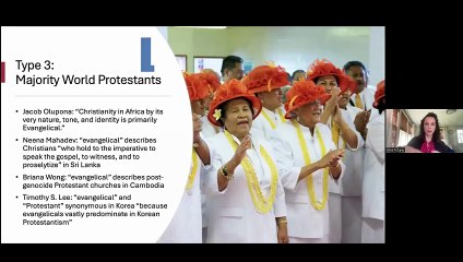 There are 1 billion Evangelicals in the world in 2025, according to the World Christian Database.