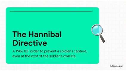 The Hannibal Protocol. Conspiracy Theories and Reality