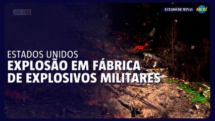 Explosão destrói fábrica de explosivos nos Estados Unidos e não deixa sobreviventes