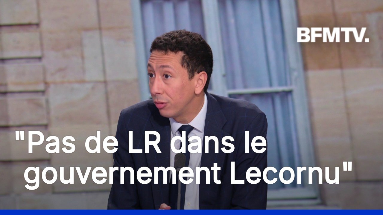 Futur gouvernement de Lecornu: l'interview en intégralité d'Othman Nasrou, secrétaire général des LR