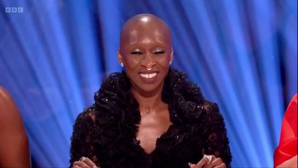 Cynthia Erivo bursts into song during Strictly Come Dancing appearance