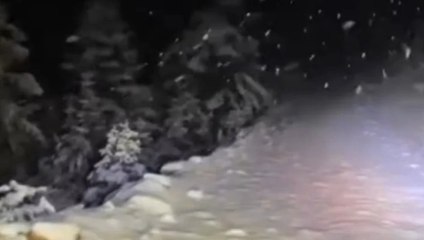 Uludağ’ın zirvesi beyaza büründü