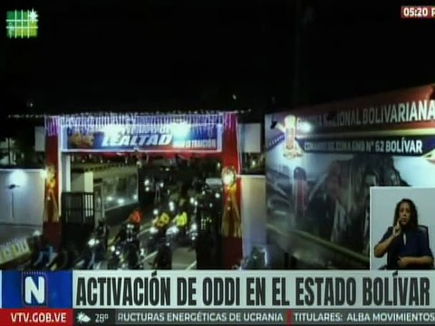 Activadas ODDI en el estado Bolívar para impedir la parálisis estratégica del Estado