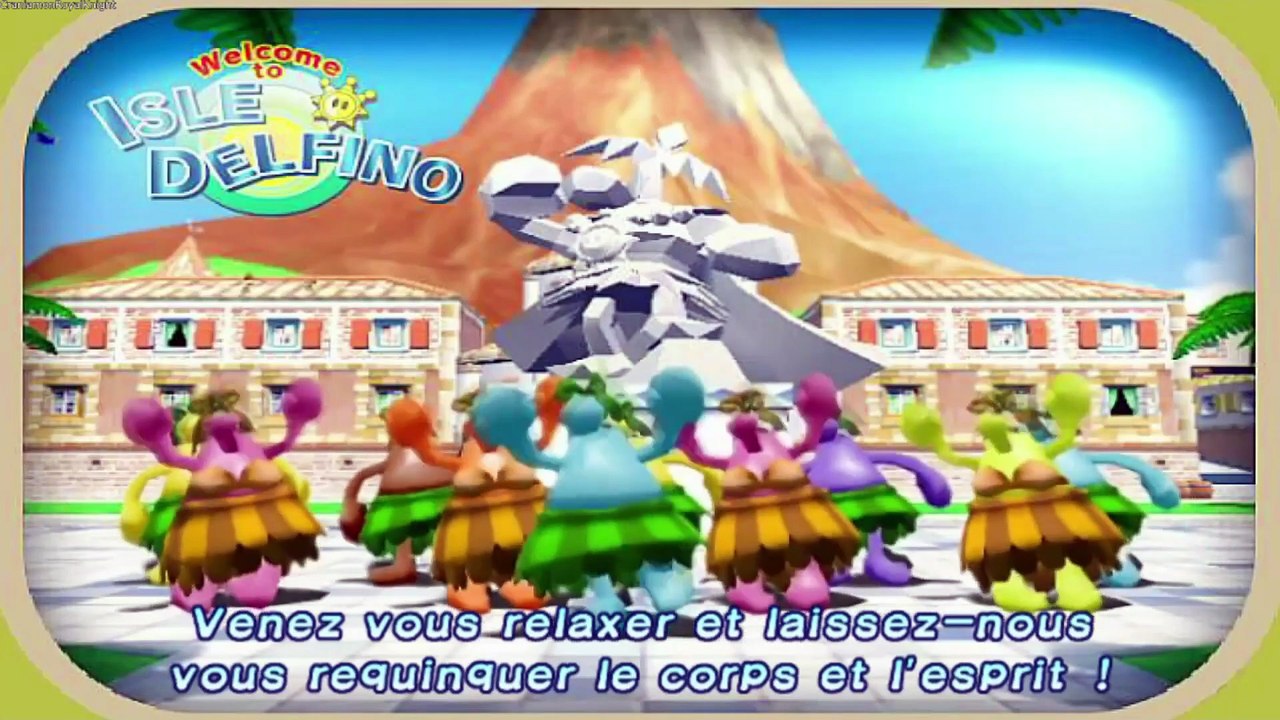 Super Mario Eclipse (Walkthrough FR) épisode 2: Peach's Castle - Castle Courtyard (Locked)