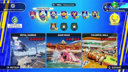 Sonic Racing CrossWorlds (Walkthrough FR) épisode 2: Grand Prix Wisp - Vitesse normale [Omega]