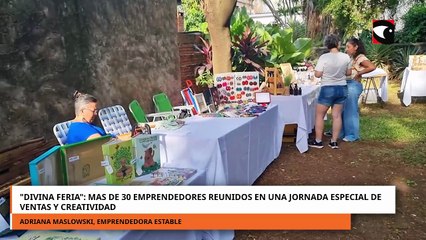 Divina Feria: más de 30 emprendedores reunidos en una jornada especial de ventas y creatividad